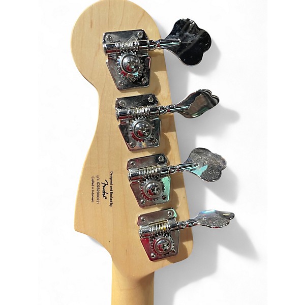 Used Squier Affinity Precision Bass Black Electric Bass Guitar