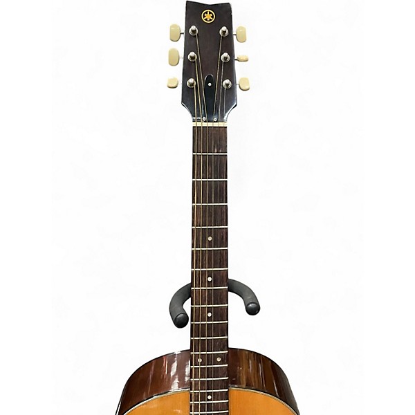 Used Yamaha FG75 Natural Acoustic Guitar