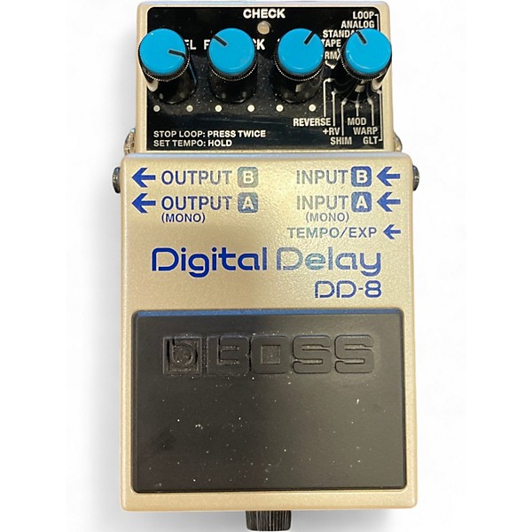Used BOSS DD8 DIGITAL DELAY Effect Pedal