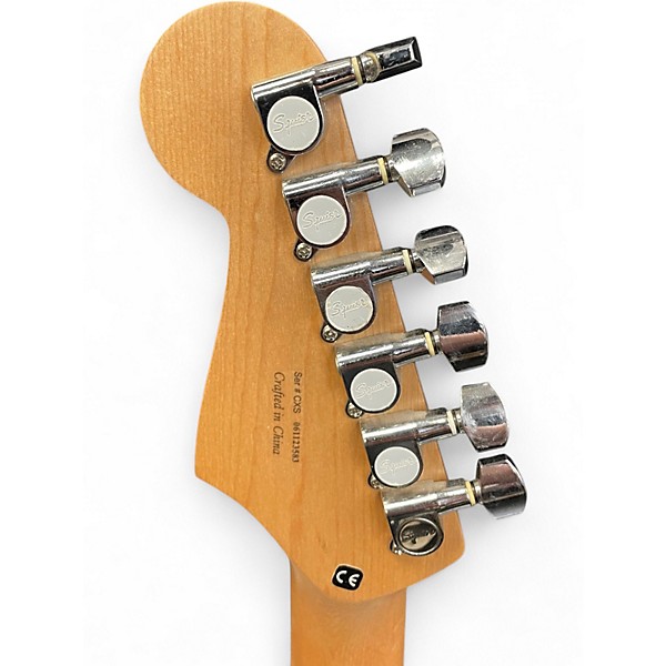 Used Squier Bullet Stratocaster Black Solid Body Electric Guitar