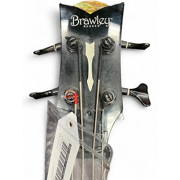 Used Brawley Artemis Black Electric Bass Guitar