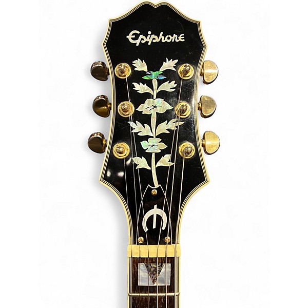 Used Epiphone LEFT HANDED SHARATON II Vintage Sunburst Hollow Body Electric Guitar