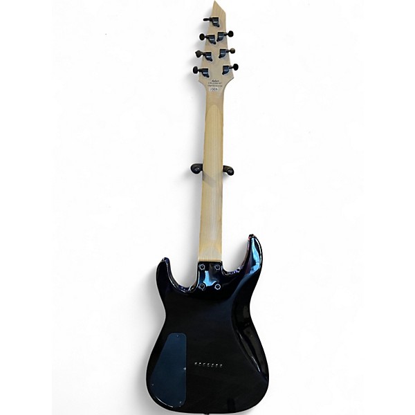 Used 2022 Jackson JS22-7 Dinky DKA-M 7 String Gloss Black Solid Body Electric Guitar