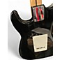 Used Starcaster by Fender Stratocaster Black Solid Body Electric Guitar