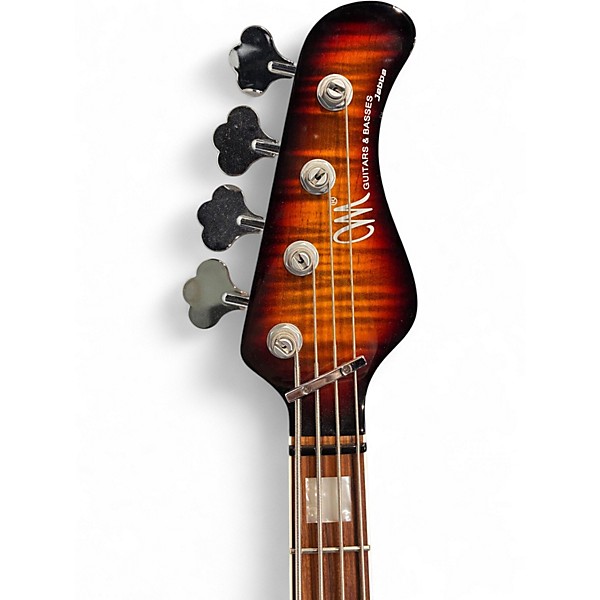 Used Mayones JABBA 3 Color Sunburst Electric Bass Guitar