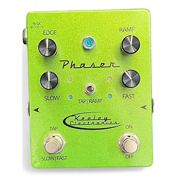 Used Keeley Phaser Green Effect Pedal