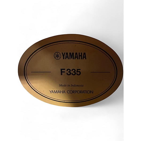 Used Yamaha F335 Natural Acoustic Guitar