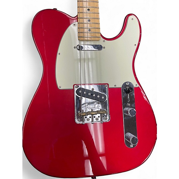 Used Fender American Professional Telecaster Candy Apple Red Solid Body Electric Guitar
