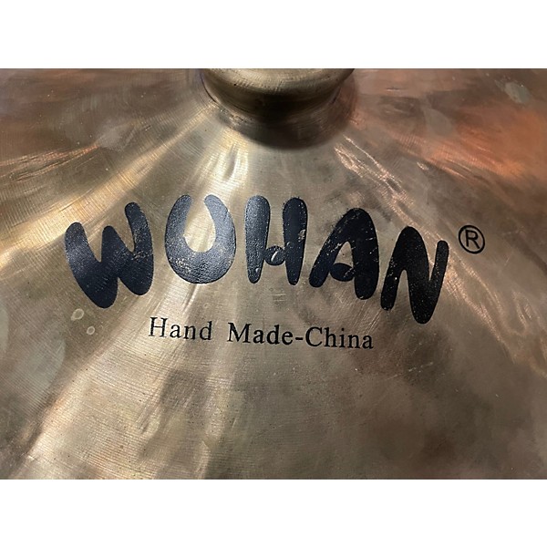 Used Wuhan Cymbals & Gongs 18in China with Rivets Cymbal