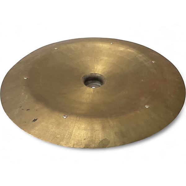 Used Wuhan Cymbals & Gongs 18in China with Rivets Cymbal