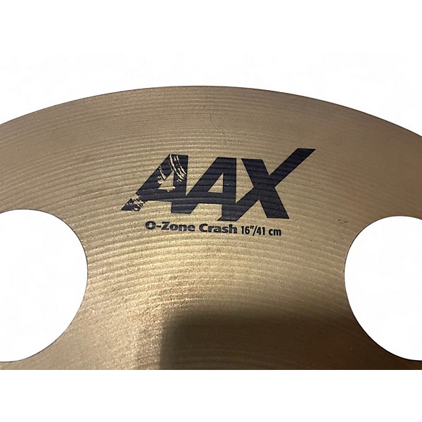 Used SABIAN 16in AAX Ozone Crash Cymbal