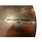 Used Paiste 18in Alpha Medium Crash Brilliant Cymbal