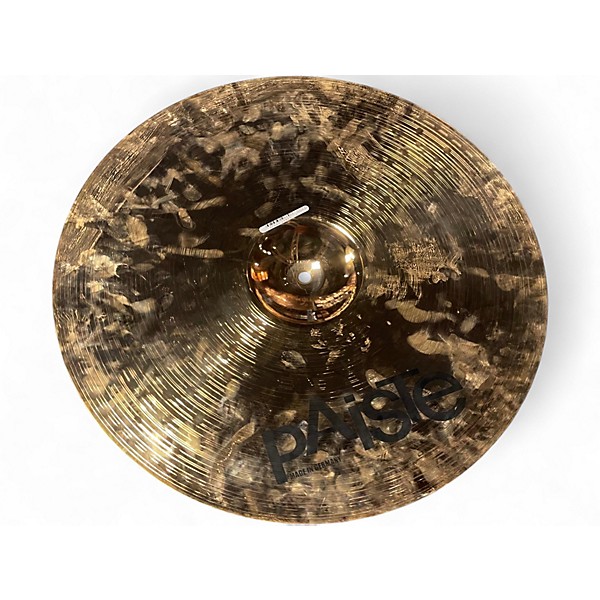 Used Paiste 18in Alpha Medium Crash Brilliant Cymbal