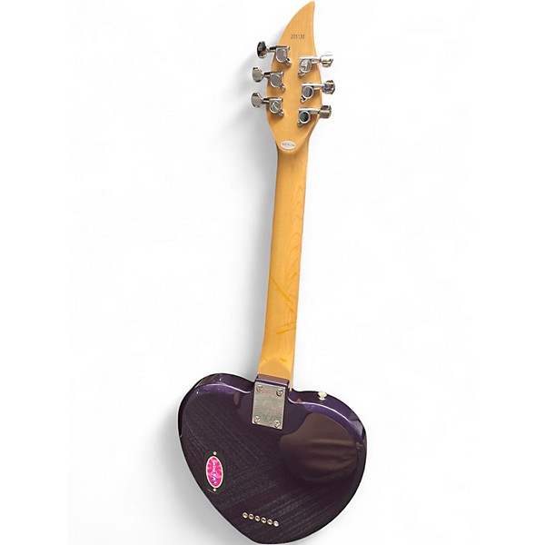 Used Daisy Rock Debutante Heartbreaker Short Scale Purple Electric Guitar