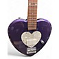 Used Daisy Rock Debutante Heartbreaker Short Scale Purple Electric Guitar