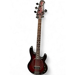 Used Sterling by Music Man RAY 34PB SCARLET Electric Bass Guitar