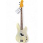 Used Fender American Professional II Precision Bass Olympic White Electric Bass Guitar thumbnail