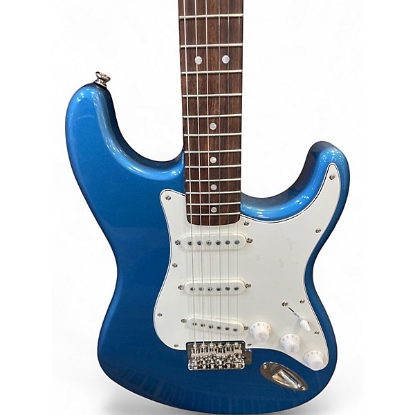 Used Squier 60th Anniversary Classic Vibe 50s Stratocaster Blue Solid Body Electric Guitar