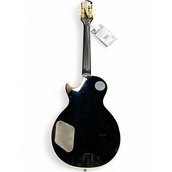 Used Epiphone Les Paul Custom Black Solid Body Electric Guitar
