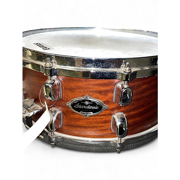 Used TAMA 14X6.5 Starclassic Performer Snare Brown Drum
