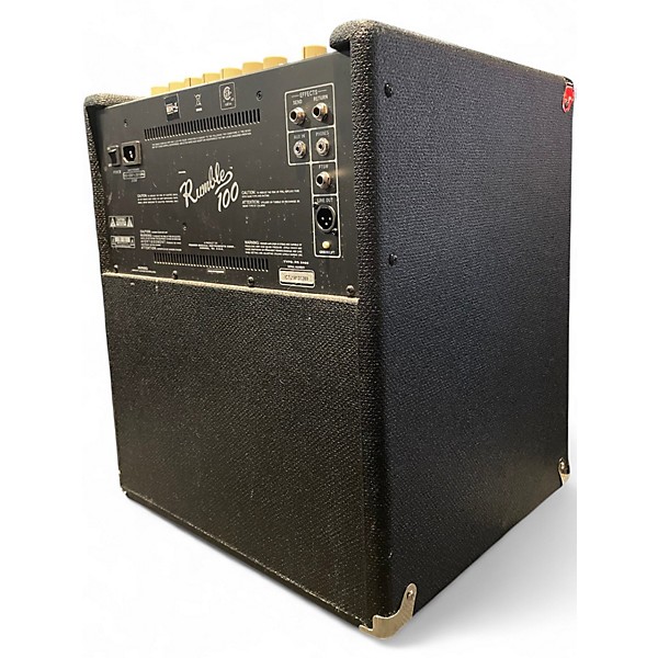Used Fender Rumble 100 V3 1x15 100W Bass Combo Amp