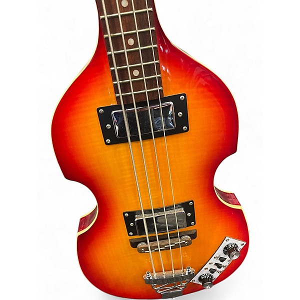 Used Iyv IVB-500 Sunburst Electric Bass Guitar