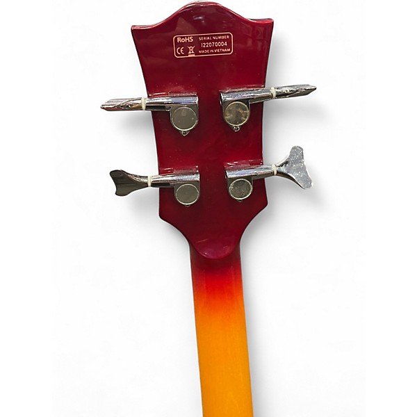 Used Iyv IVB-500 Sunburst Electric Bass Guitar