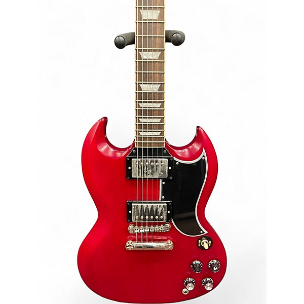 Used Epiphone Les Paul Custom Red Solid Body Electric Guitar