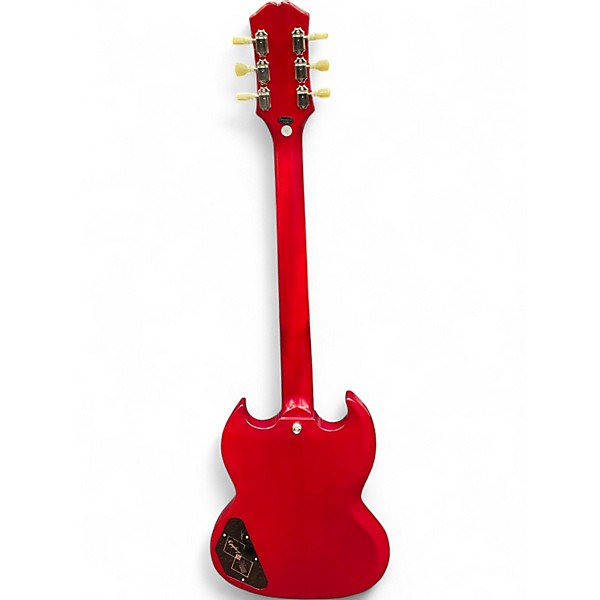 Used Epiphone Les Paul Custom Red Solid Body Electric Guitar