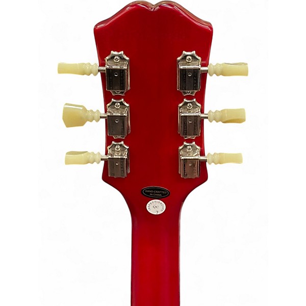 Used Epiphone Les Paul Custom Red Solid Body Electric Guitar