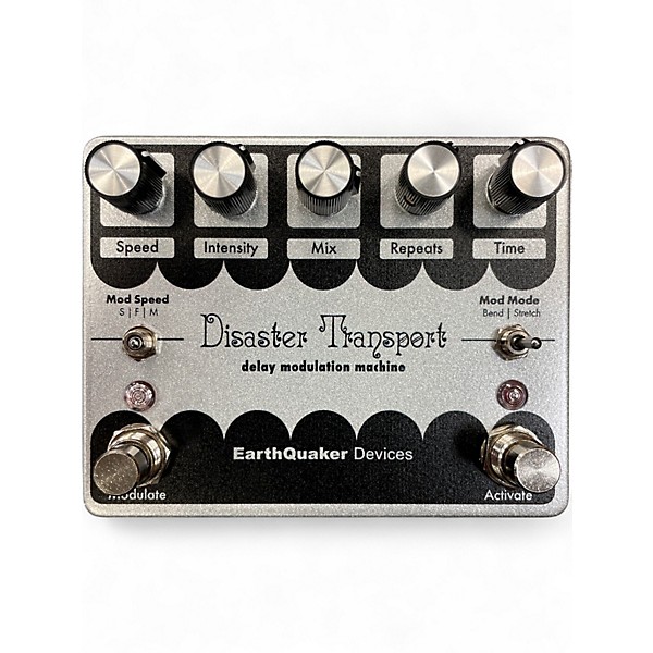 Used EarthQuaker Devices Disaster Transport Modulated Delay Effect Pedal