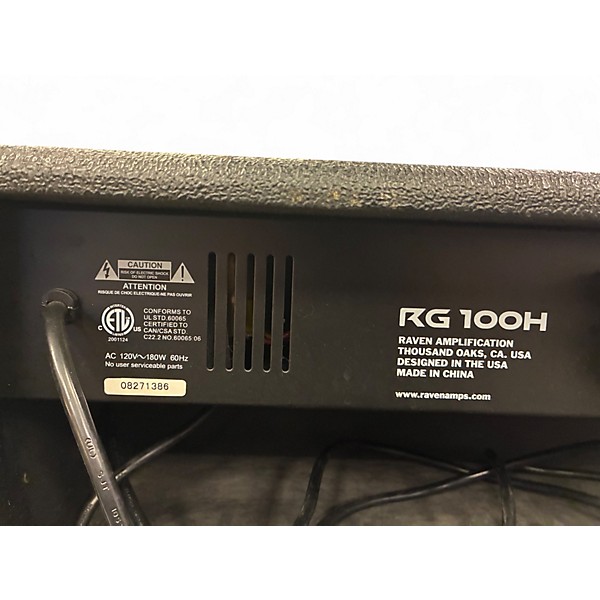 Used Raven RG100H 100W Solid State Guitar Amp Head