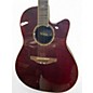 Used Ovation GC24 Celebrity Brown Acoustic Electric Guitar