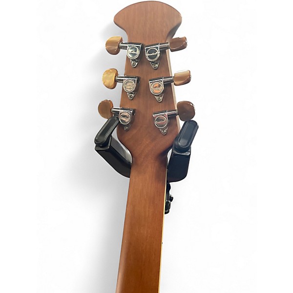 Used Ovation GC24 Celebrity Brown Acoustic Electric Guitar