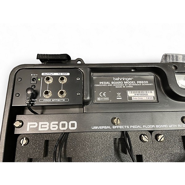 Used Behringer Pb600  Pedal Board