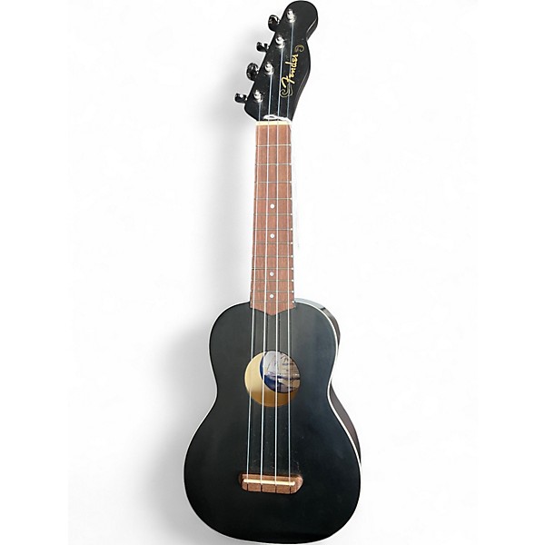 Used 2021 Fender UKULELE Black Ukulele