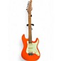 Used Schecter Guitar Research NICK JOHNSTON SSS Orange Solid Body Electric Guitar