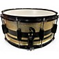 Used Gretsch Drums 6X14 Catalina Club Series Snare Black and Gold Sparkle Drum