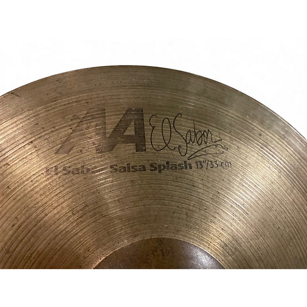 Used SABIAN 13in AA El Sabor Salsa Splash Cymbal
