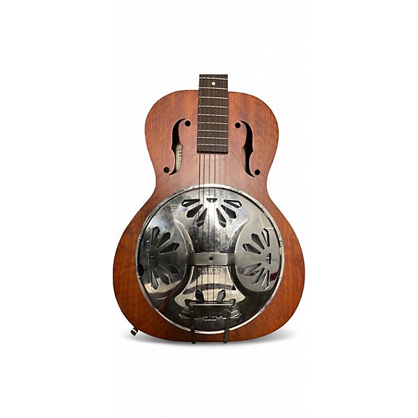 Used Gretsch Guitars G9200 Boxcar Round Neck Natural Resonator Guitar