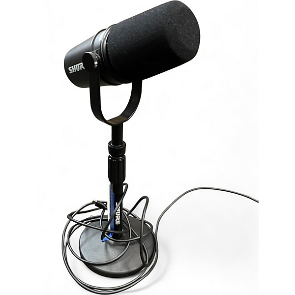 Used Shure MV7+ USB Microphone