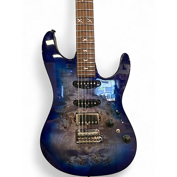 Used Ibanez AZ226PB-CBB Trans Blue Solid Body Electric Guitar