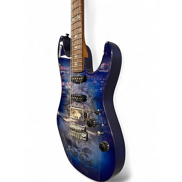 Used Ibanez AZ226PB-CBB Trans Blue Solid Body Electric Guitar