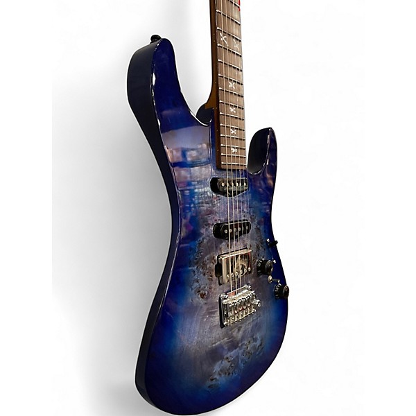 Used Ibanez AZ226PB-CBB Trans Blue Solid Body Electric Guitar