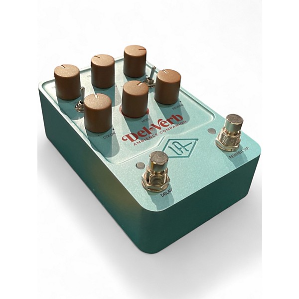 Used Universal Audio DelVerb Ambience Companion Effect Pedal