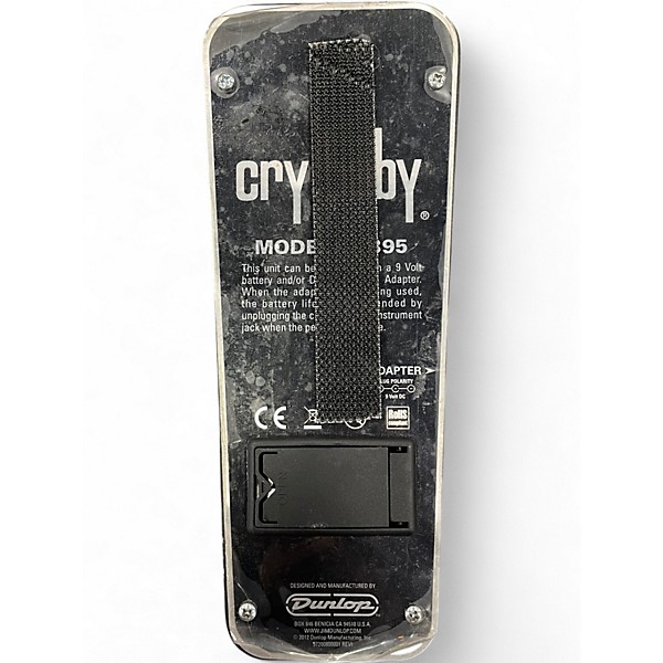 Used Dunlop GCB95 Original Crybaby Wah Effect Pedal