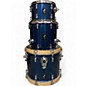 Used SONOR 3 Piece aqx jazz Blue Drum Kit thumbnail