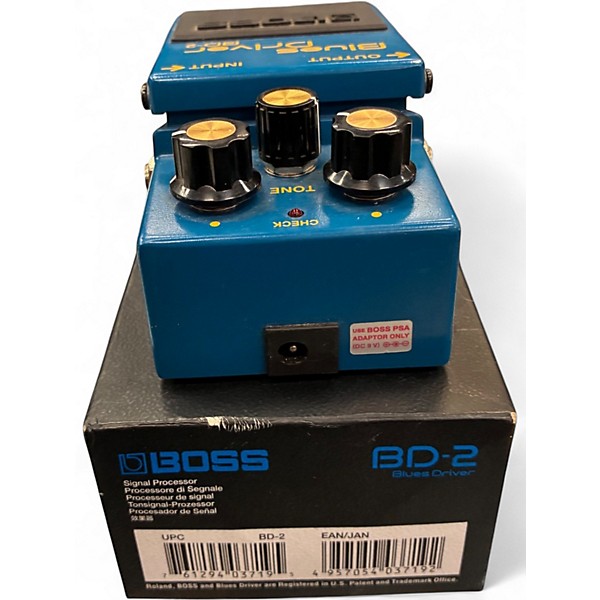 Used BOSS BD2 Blues Driver Effect Pedal