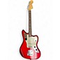 Used Fender American Professional Jaguar Candy Apple Red Solid Body Electric Guitar thumbnail