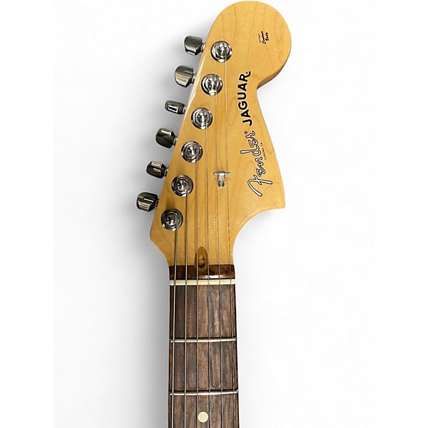 Used Fender American Professional Jaguar Candy Apple Red Solid Body Electric Guitar